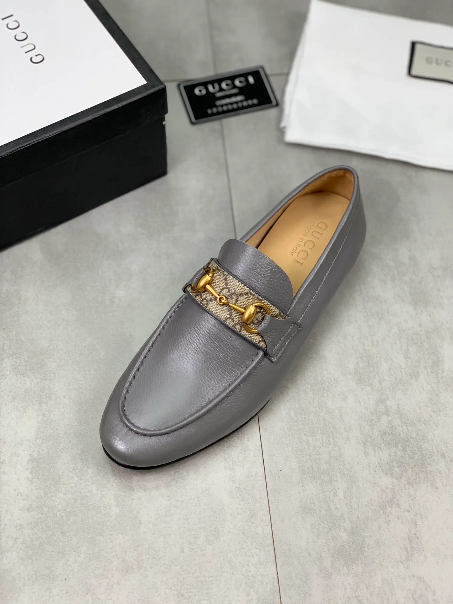 Men's men's shoes💰P520💰[New model]🆘Water-dyed cow lining [GUCCI] Gucci leather shoes, top men's purchasing agent, 2022 counter simultaneous sale, top-grade original calfskin imported from Italy ➕ first-layer cowhide lining) original sole provided by the original factory, fine workmanship, impeccable👍 You can enter and exit the counter at will; the real thing is super beautiful Sizes 38 to 44; 3⃣️colors🉑️ to choose from